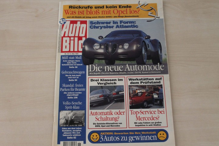 Deckblatt Auto Bild (18/1995)